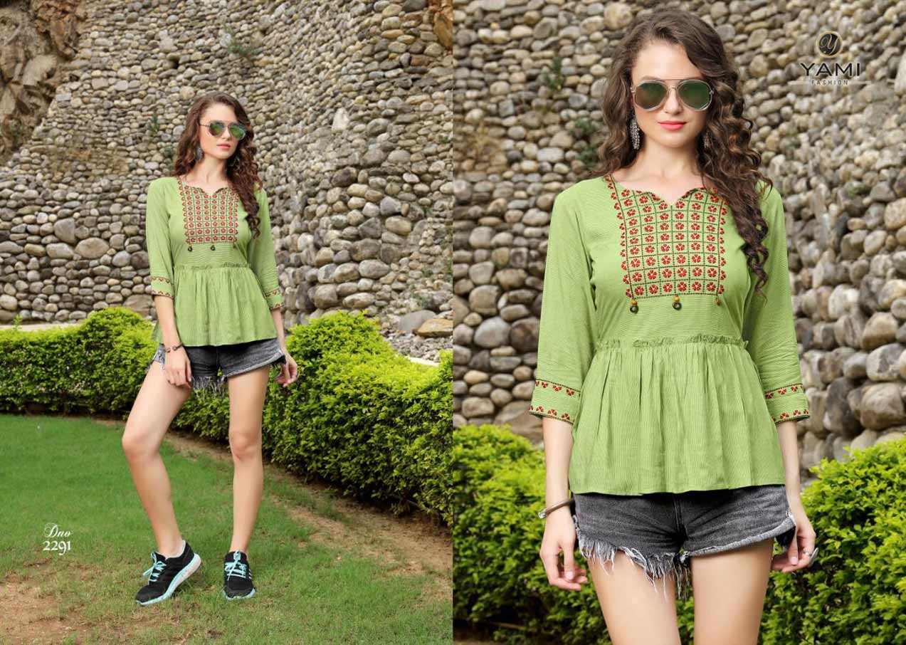 Topsy Vol-5 Yami Fashion Rayon Tops Manufacturer Topsy Vol-5 Yami Fashion Rayon Tops Manufacturer